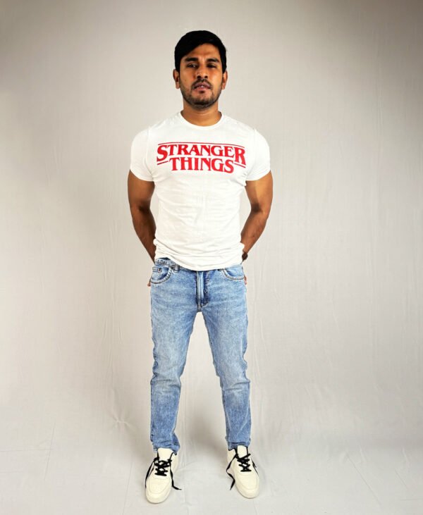 Acid Wash Blue Jeans