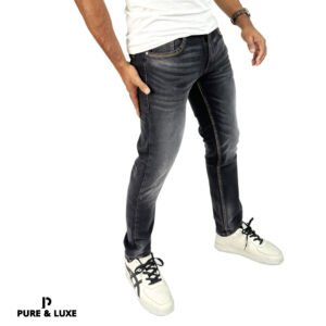 Black Slim Fit Jeans - Image 4