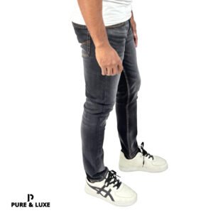 Black Slim Fit Jeans - Image 3
