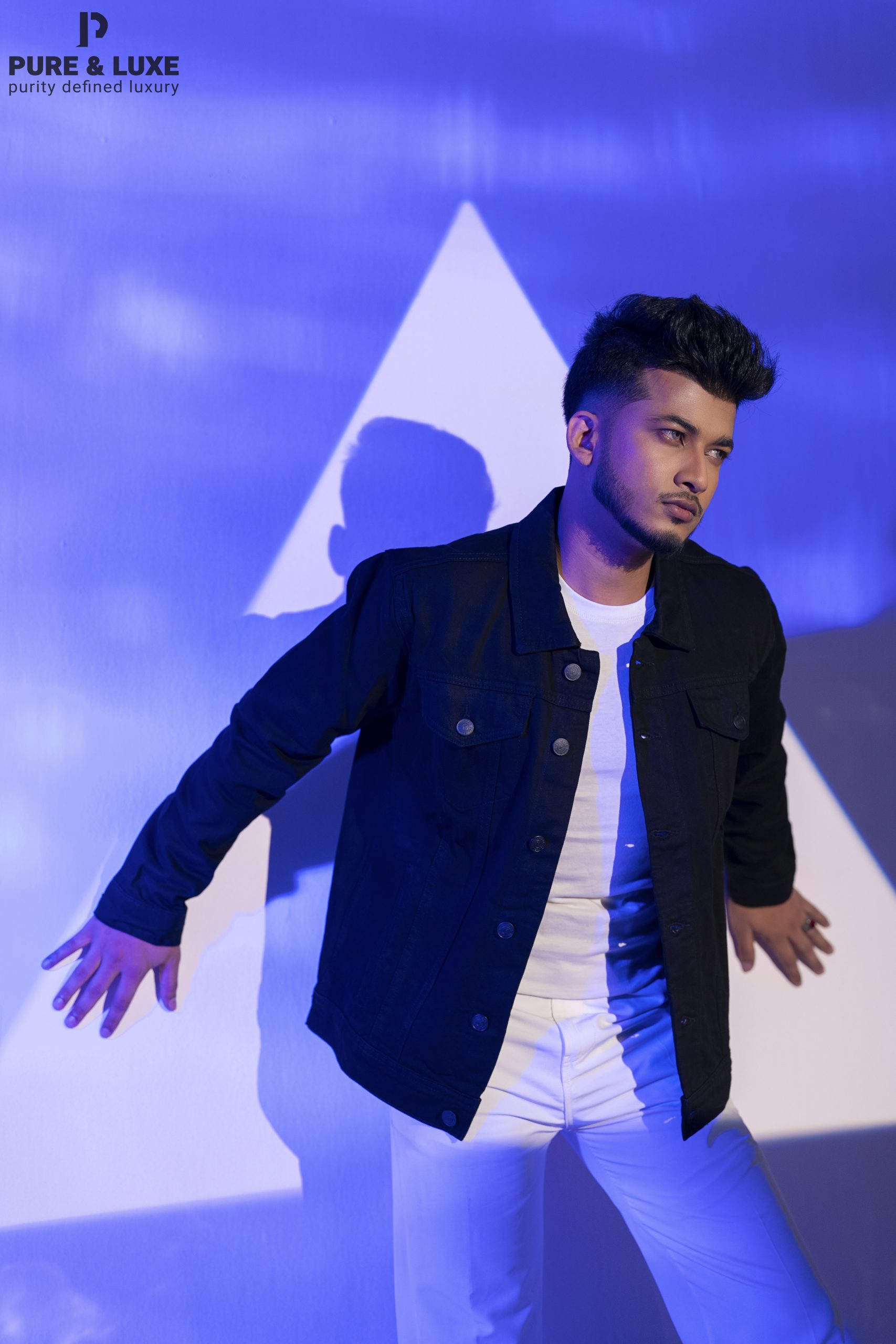 Classic Black Denim Jacket - Image 3
